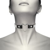 choker ogrlica sa srcem i cirkonima
