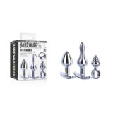 set metalnih analnih plugova
